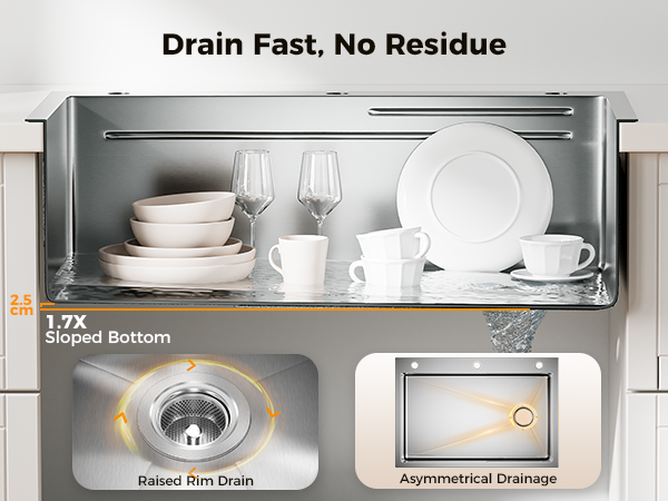 drain fast