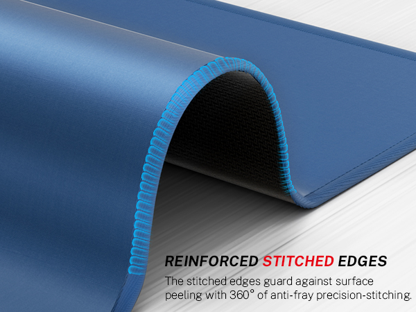 stitched edges