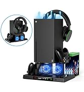 Upgraded Cooling Stand for Xbox Series X, YUANHOT Vertical Charging Station Dock Accessories with...