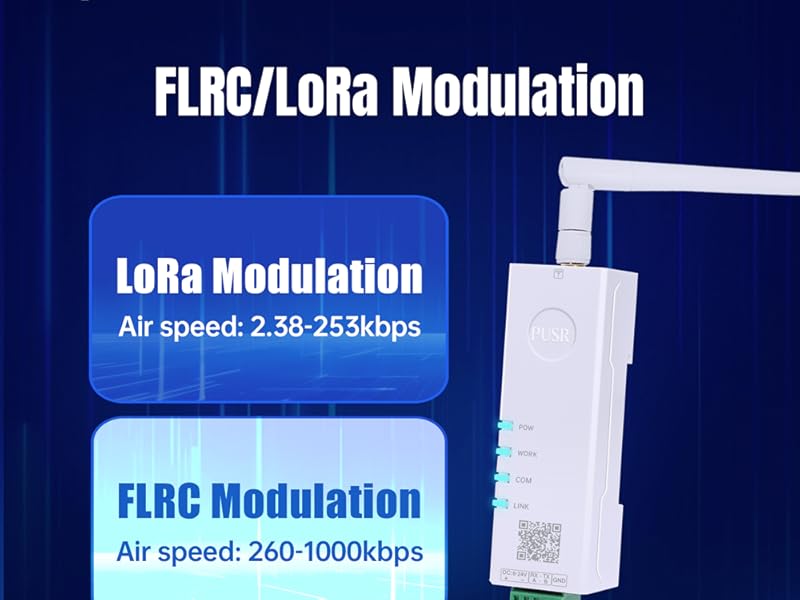 RS485 to 2.4GHZ Lora,