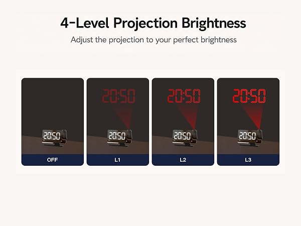 4-Level Projection Brightness