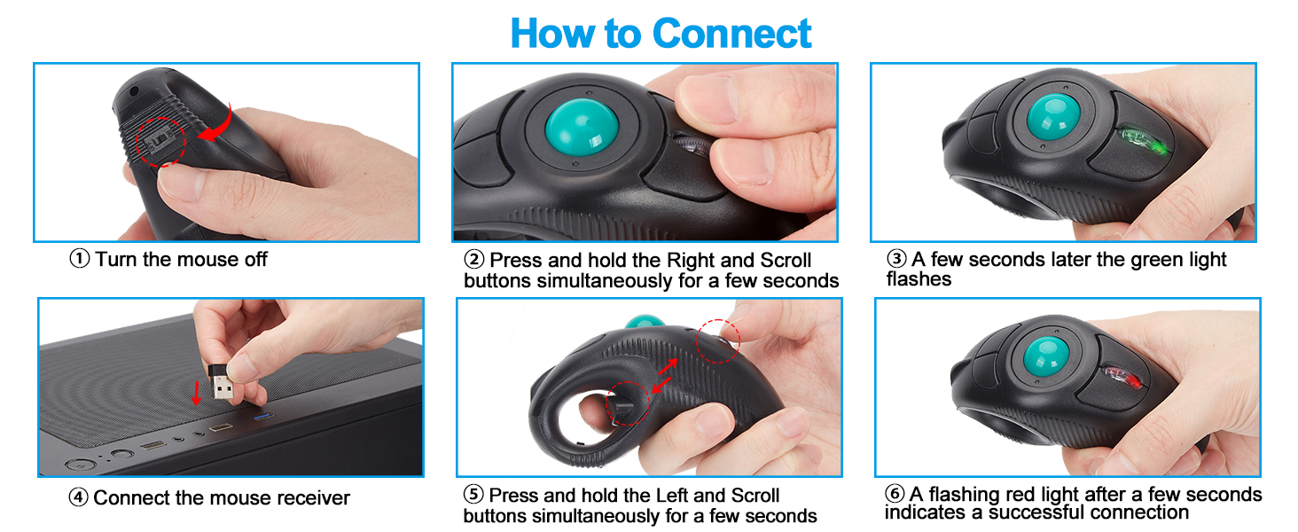 handheld wireless mouse