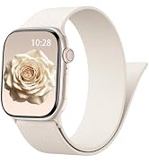 Patented Magnetic Sport Silicone Band Compatible with Apple Watch Bands 40mm 41mm 42mm 38mm 44mm ...