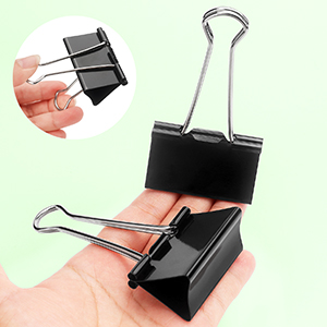 Black Binder Clips