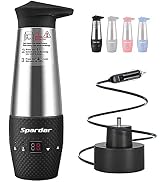 12V Car Kettle Boiler,Spardar Portable Electric Heater Cup,Travel Kettle Fast Water Boiler & Heat...