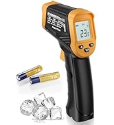 Eventek Infrared Thermometer Gun, -58°F to 1112°F Laser Thermometer Temperature Gun, IR Temp Gun ...