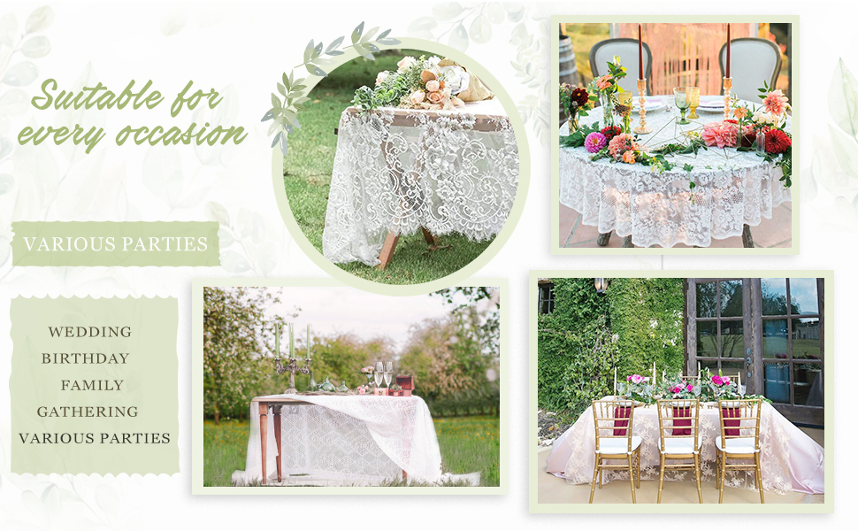 lace tablecloth