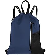 HOLYLUCK Men & Women Outdoor Sport Gym Sack Waterproof Drawstring Backpack Bag