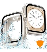 2-Pack Goton Waterproof Apple Watch Case for SE/Series 6 5 4 Screen Protector 40mm, 360 Protectiv...