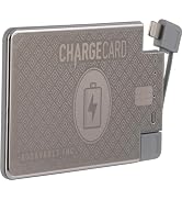 Ultra Thin Emergency Phone Charger. Portable Power Bank that Fits in Your Wallet. Works with All ...