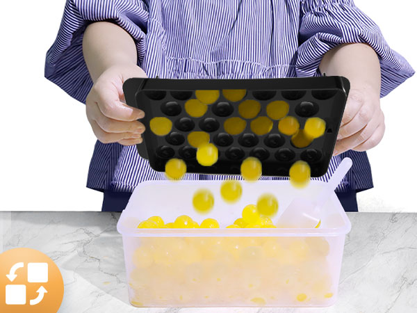 WIBIMEN Round ice cube trays