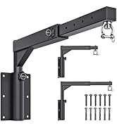 Dolibest Wall Mount Heavy Bag Hanger, Heavy Duty Punching Bag Hanger, Adjustable Boxing Bag Hange...