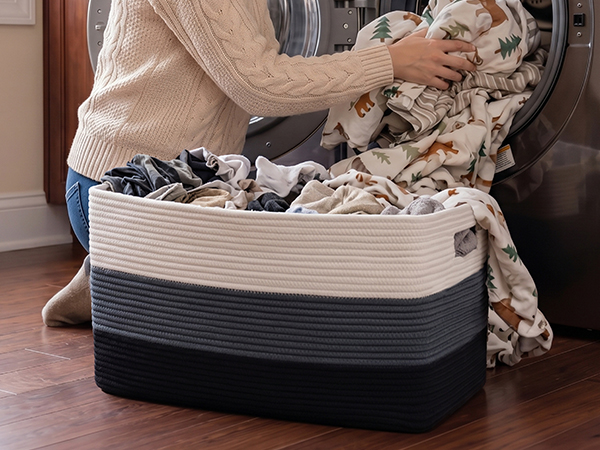 OIAHOMY BLANKET BASKET