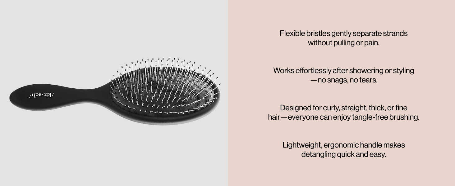 Kitsch Detangler Hair Brush for Wet and Dry Hair,