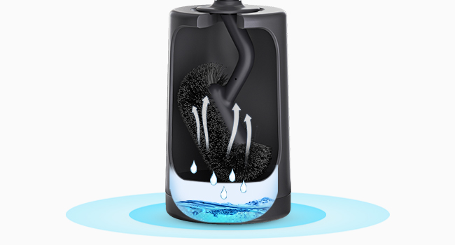 toilet brush and holder set