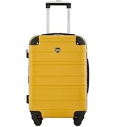 Travelers Club Phoenix Luggage, Gold Rod, 22-Inch Carry-On