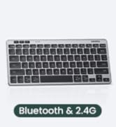 UGREEN K551 Slim Quiet Wireless Bluetooth 78Keys Keyboard, 3-Device Free Switching with Bluetooth...