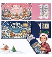 2Pcs Extra Large Christmas Money Holders for Cash & Gift Card Holder | 13.8x7.9 Inch Oversize Sur...