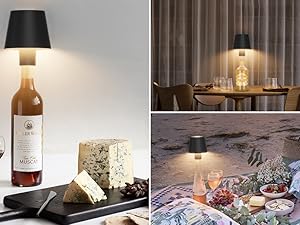 bottel lamps