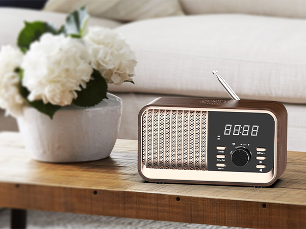 alarm clock with radio