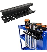 MUTUACTOR Magnetic Wrench Holder Heavy Duty,Anti-scratch Magnetic Mount Screwdriver Rack, 2 Layer...