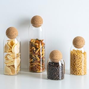 glass jars