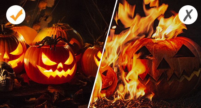 pumpkin lights