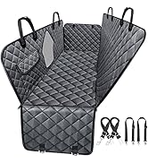 IVY&LANE Dog Car Seat Cover for Dogs,100% Waterproof Pet Seat Cover with Visual Window, 600D Scra...