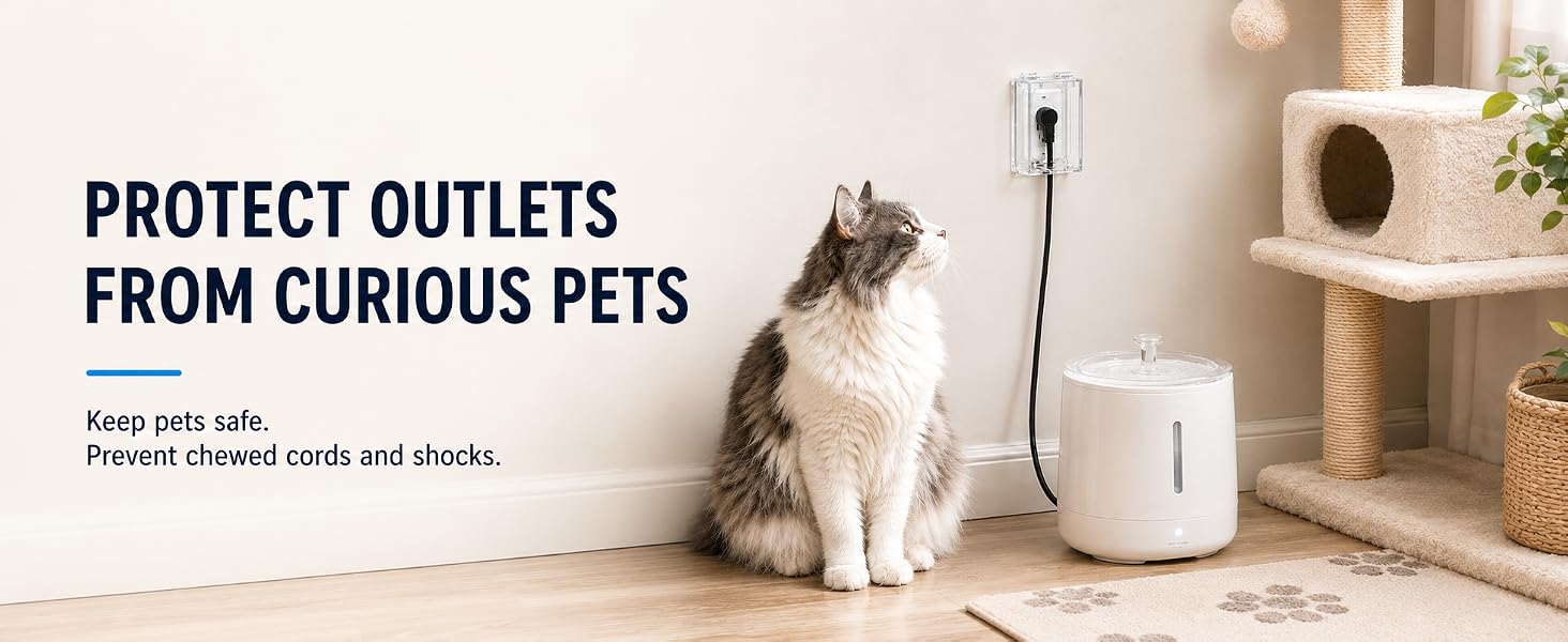 electrical outlet protector for pets