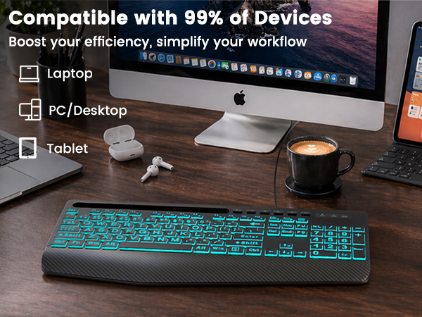 computer keyboard and mouse