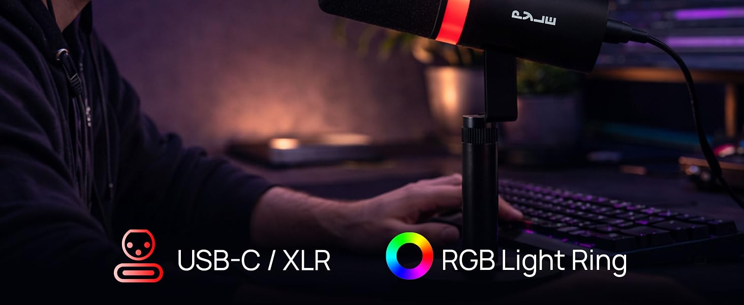 podcast microphone xlr microphone streaming mic studio microphone podcast mic