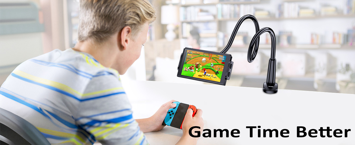 gooseneck tablet holder