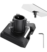 CAMWAY Starlink Gen 3 Pipe Adapter ,Adjustable Gen 3 Pole Mount Adapter,Aluminum Alloy Rod Mount ...