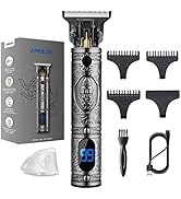 AMULISS Pro T Outline Clippers Trimmer, Electric Pro Li Blade Grooming Cordless Rechargeable,Prof...