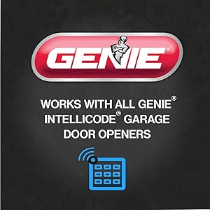 wORKS WITH ALL GENIE INTELLICODE GARAGE DOOR OPENERS