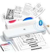 Phomemo Portable Printer, Wireless Bluetooth Thermal Printers, Support 8.5" x 11" and A4 Szie The...