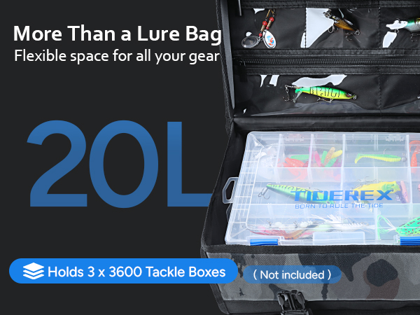 TideRex Soft Lure Bag