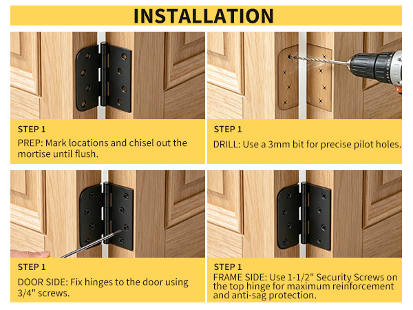 door hinges