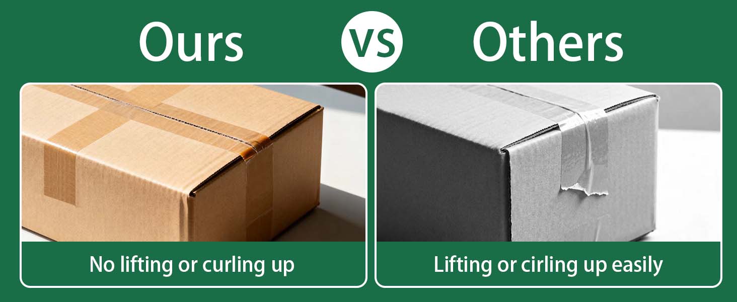 This packing tape ensure you never run out during crucial packaging tasks.