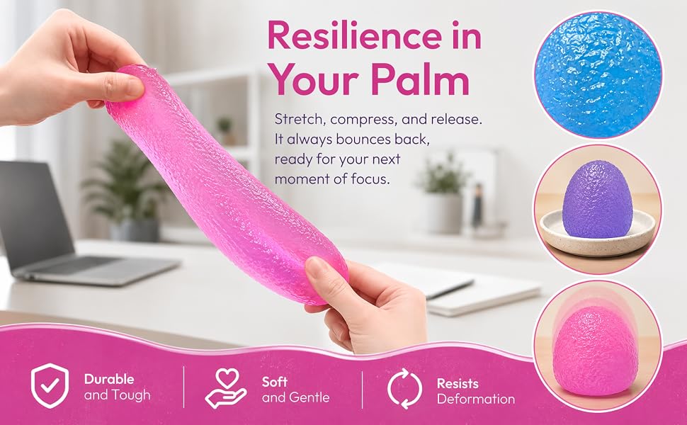 Soft Squishy Stress Ball for Anxiety Relief