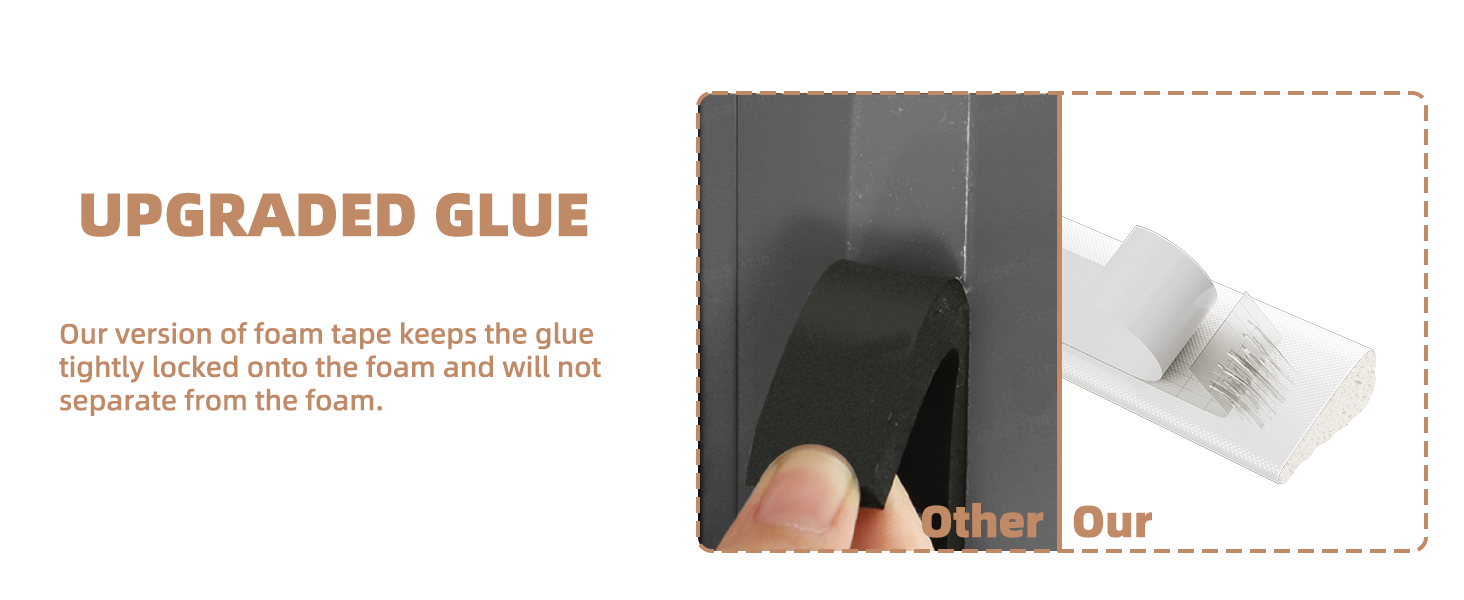 Wedge-Shape Weather Stripping