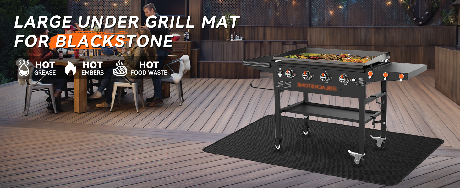 bbq under grill mat