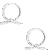 Maylit 2 Pcs 24 Inches Extension Cables for Warm White (2700K) and Daylight White (6000K) Under C...