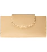 XiowDow Yellow Cash Wallet PU Leather Budget Purse Multiple Pockets Money Envelope Wallets for Wo...