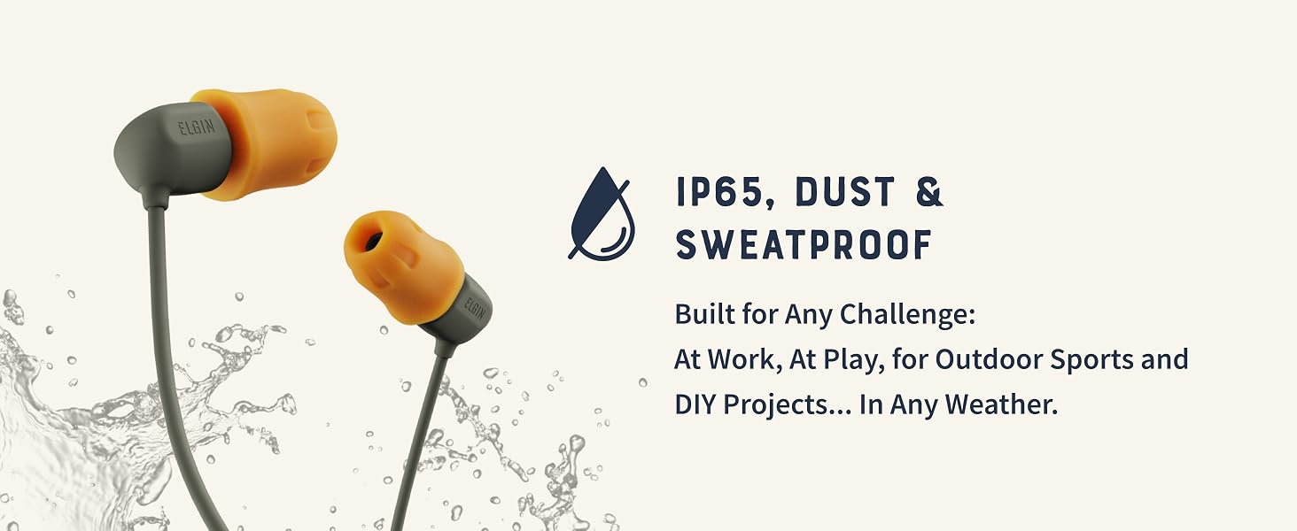 ip65, dust & sweatproof