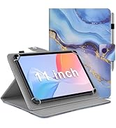 DETUOSI Universal 11 inch Tablet Case, 11.5 inch Tablet Cover, Travel Portable Protective Folio P...