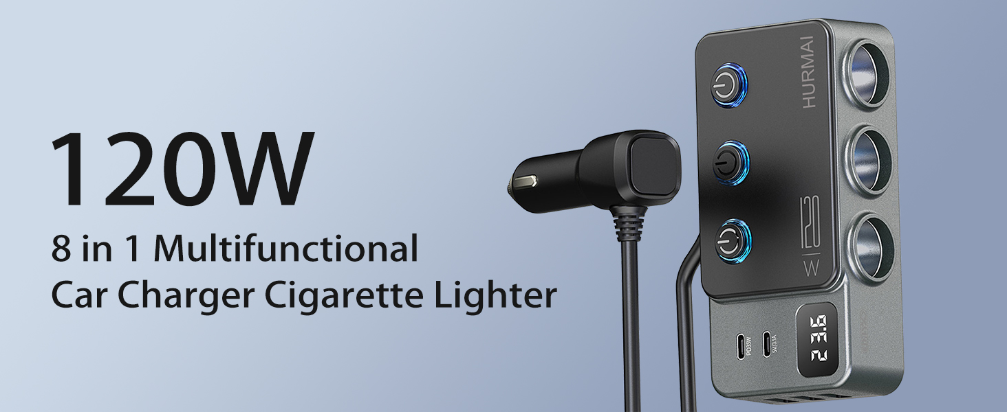 Cigarette Lighter Splitter