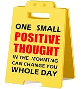 MQCLYSG Funny Fun Gag Desk Sign Cubicle Decor Reminder Sign Inspirational Gifts for Women Men Cow...