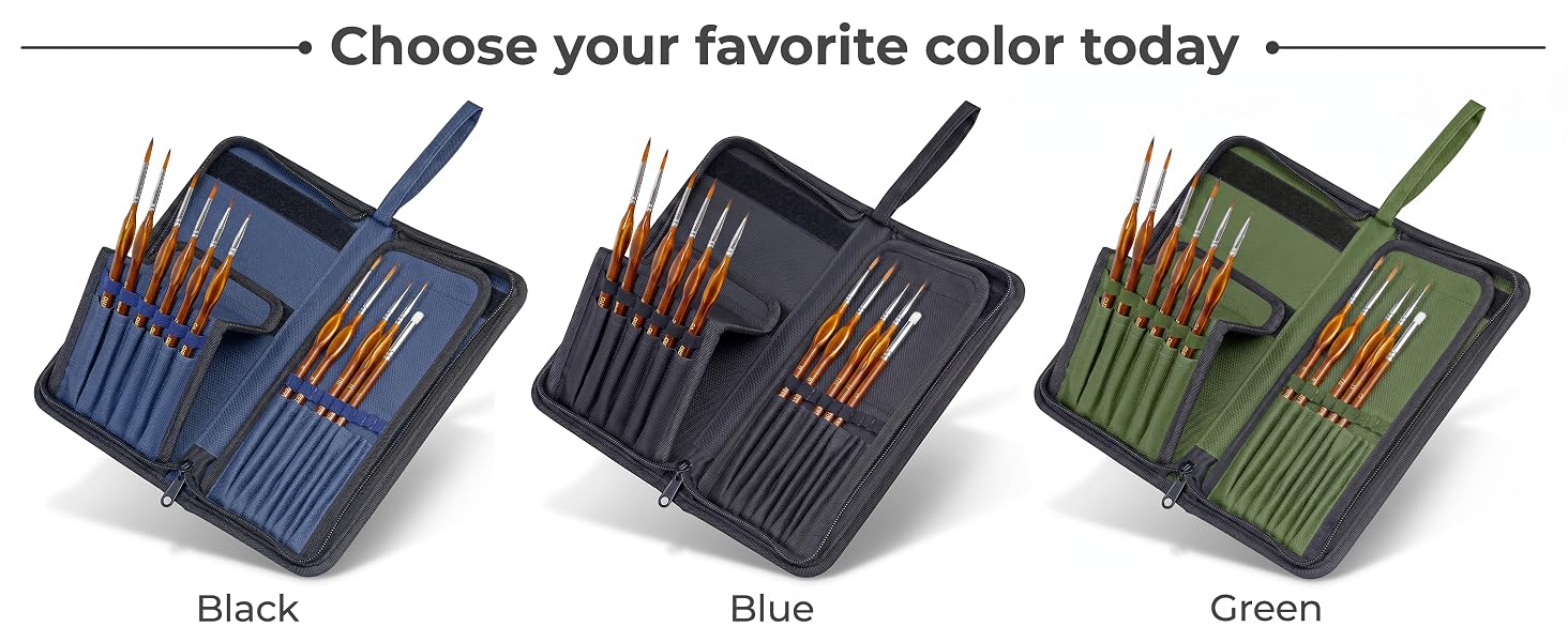 quality canvas paintbrush holders