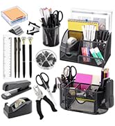 15 in 1 Black Desk Organizers and Accessories Set